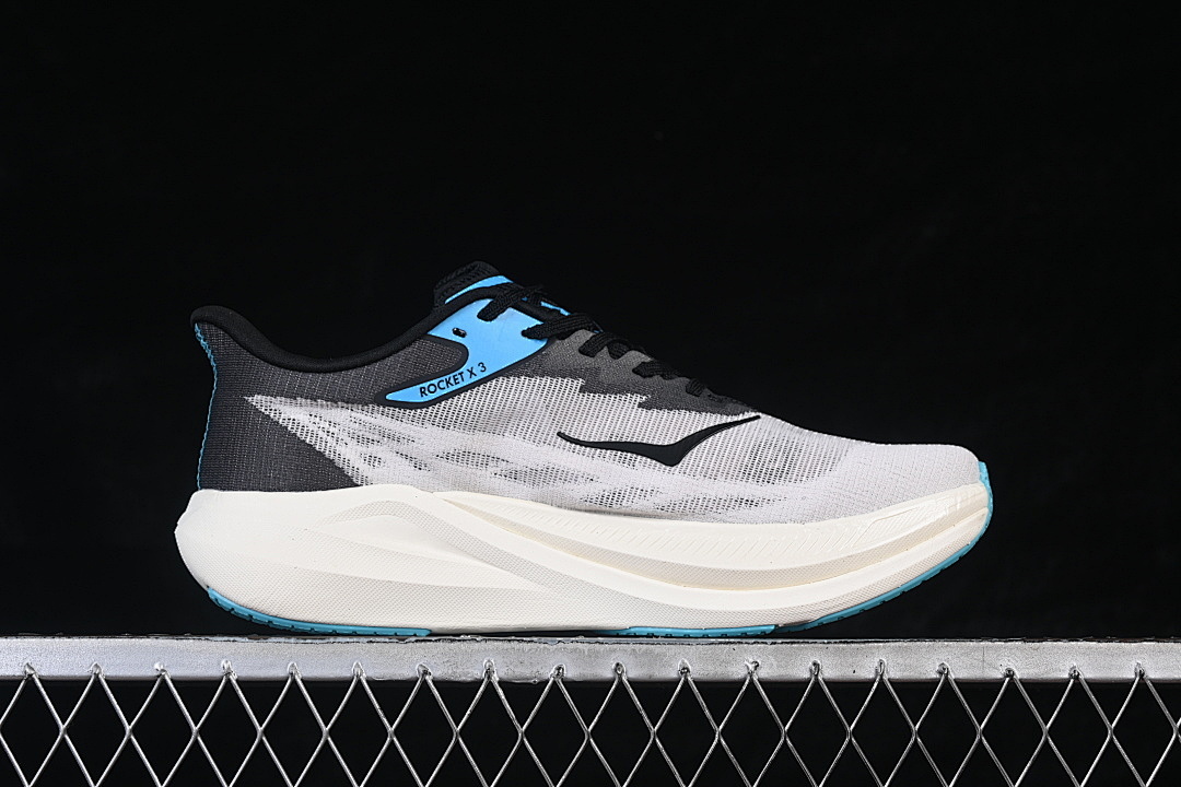 Hoka [1168724 WBLC]-[HOKA ONE ROCKET X 3 WHITE/BLACK]-[WOMAN:36-39]-[MAN:40-45] - Image 16