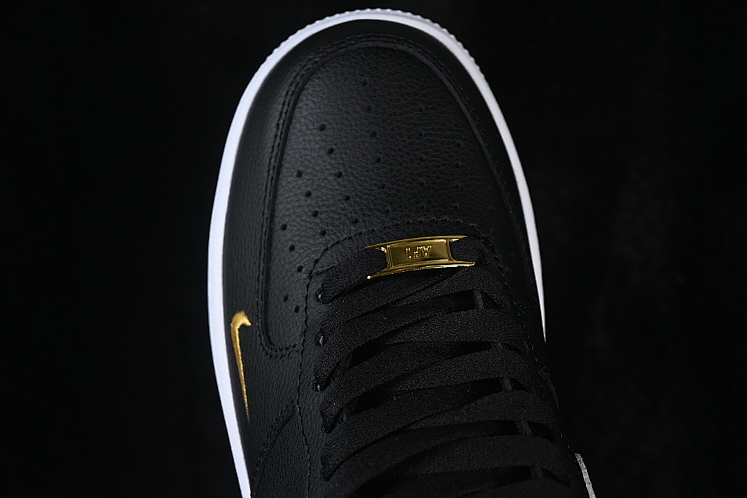Nike [CZ0270-001]-[AIR FORCE 1 LOW 07 ESSENTIAL BLACK/WHITE/BLACK/BLACK]-[WOMAN:36-39]-[MAN:40-45] - Image 10