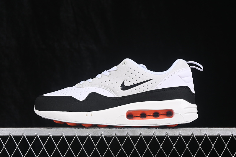 Nike AIR MAX 1 AIR CUSHIONED RETRO SHOES WHITE/BLACK · DV1403-001, photo 1