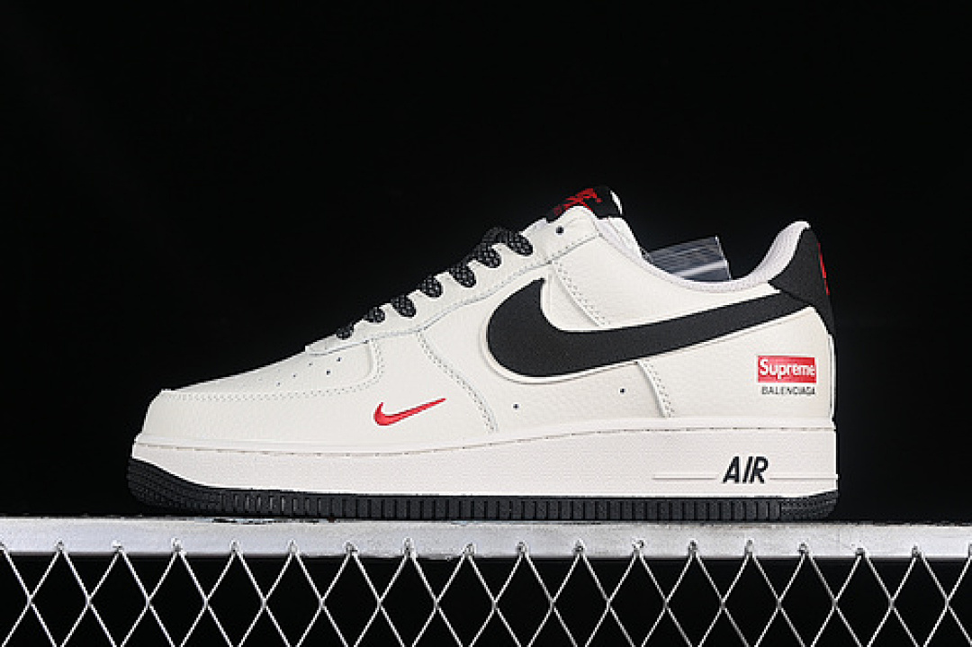 Nike [HD9888-005]-[SUPREME AIR FORCE 1 07 LOW OFF WHITE/BLACK]-[WOMAN:36-39]-[MAN:40-45], photo 1