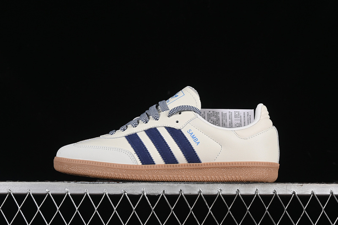Adidas [JI3907]-[ORIGINALS SAMBA OG OFF WHITE/DARK BLUE/CLEAR SKY]-[WOMAN:36-39]-[MAN:40-45], photo 1