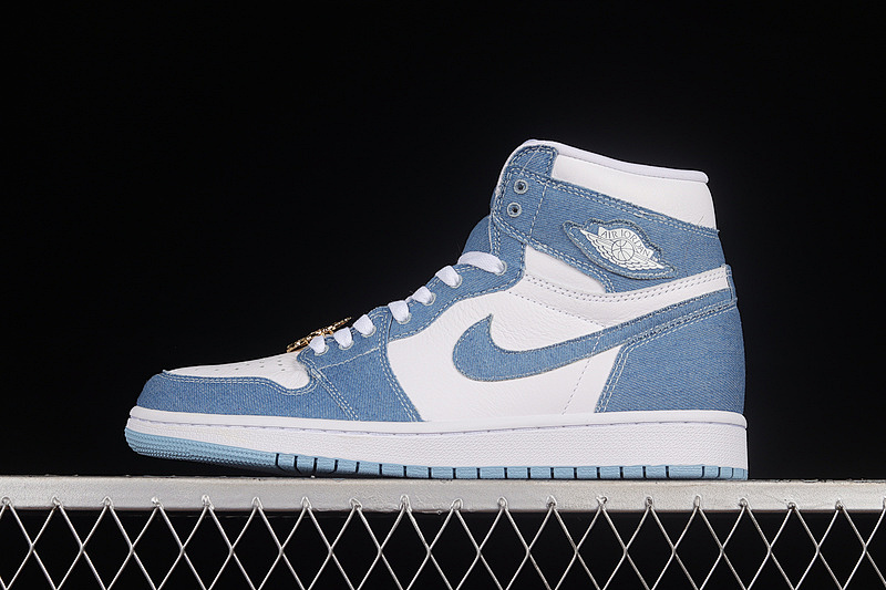 Jordan AIR Jordan 1 HIGH OG DENIM WHITE/WHITE/BLUE · DM9036-104, photo 1