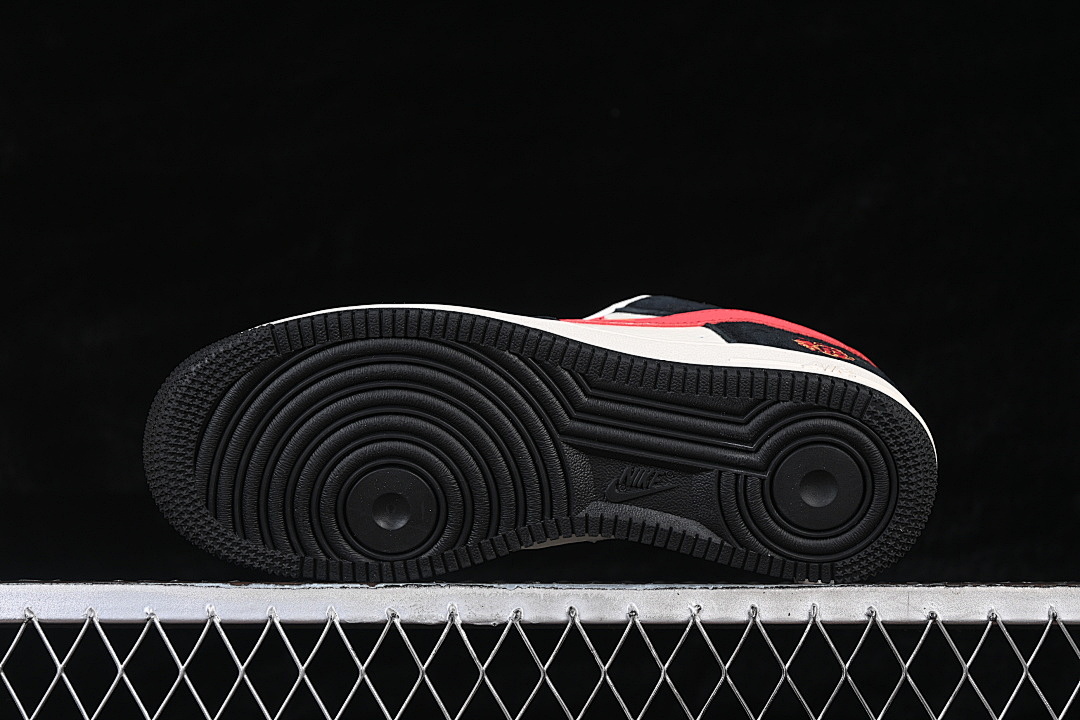 Nike [MZ9588-835]-[AIR FORCE 1 07 LOW CASUAL SNEAKERS WHITE/BLACK/RED]-[WOMAN:36-39]-[MAN:40-45] - Image 15