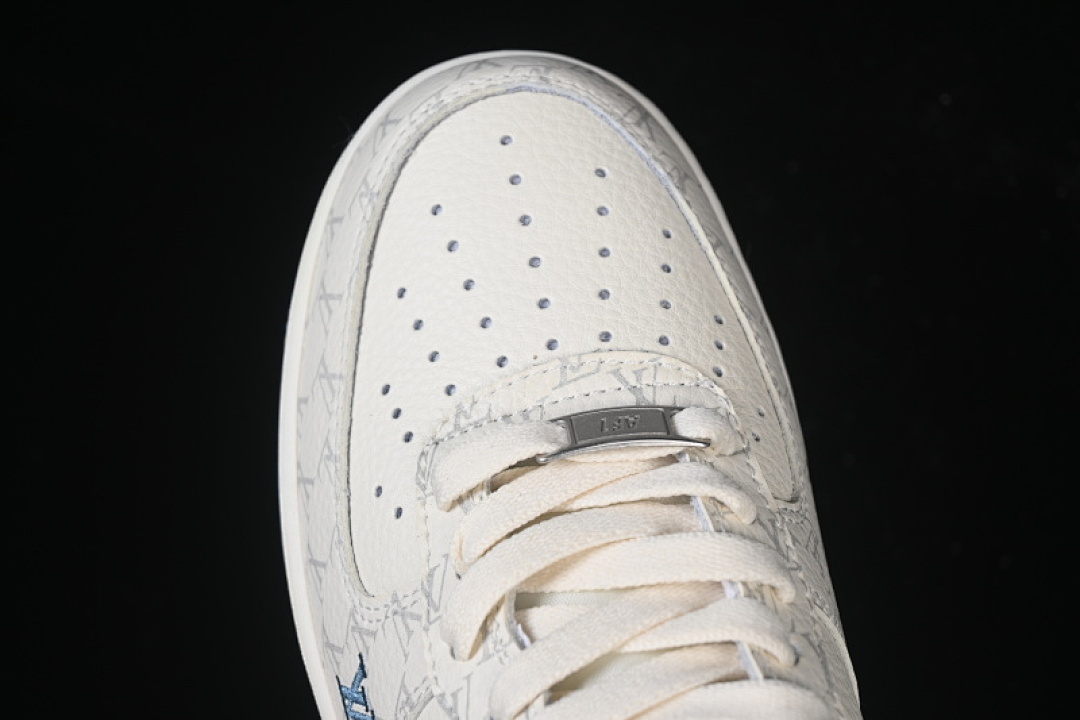 Nike [BZ6880-105]-[AIR FORCE 1 07 LOW LV WHITE/BLUE]-[WOMAN:36-39]-[MAN:40-45] - Image 9