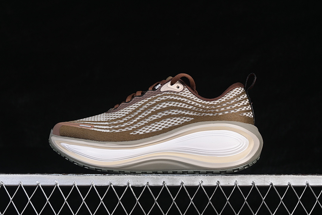 Nike [IO4482-001]-[AIR ZOOM VOMERO PLUS AIR CUSHION SHOES COFFEE/WHITE]-[WOMAN:35.5-39]-[MAN:40-46], photo 1