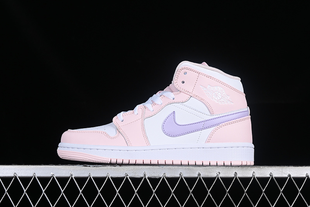 Jordan [FD8780-601]-[AIR JORDAN 1 MID PINK WASH/VIOLET FROST/WHITE]-[WOMAN:36-39]-[MAN:40-46], photo 1