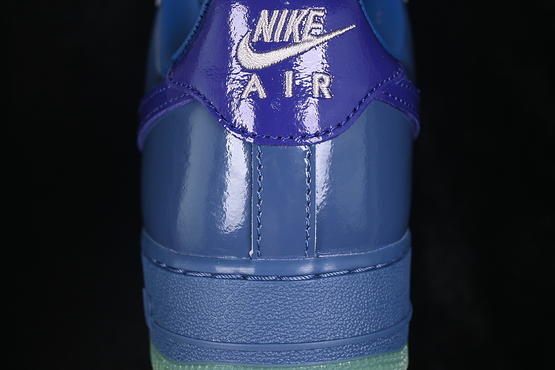Nike [IO4489-400]-[AIR FORCE 1 07 LOW CASUAL SNEAKERS NAVY BLUE/BLUE]-[WOMAN:36-39]-[MAN:40-46] - Image 6
