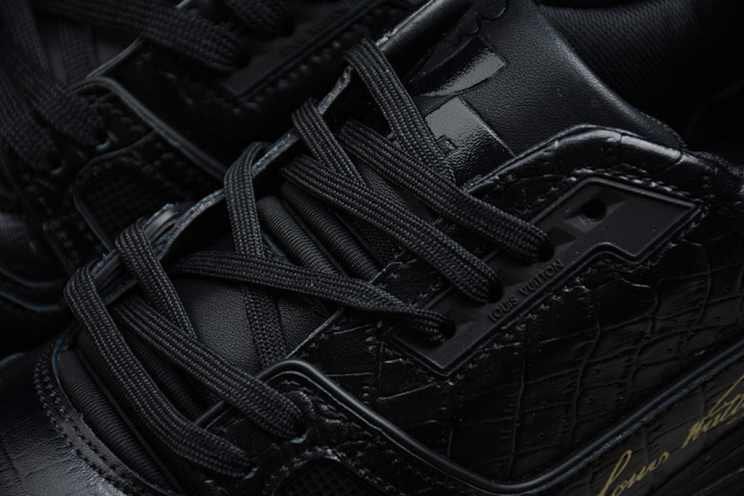 Louis Vuitton [108-93-109]-[L*V LOW SHOES BLACK/BLACK/BLACK]-[MAN:40-46] - Image 13