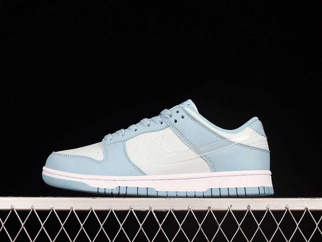 Unbranded [DH9765-401]-[DUNK LOW GS 'AURA CLEAR' AURA/CLEAR/WORN BLUE/WHITE]-[UNISEX:36-44], photo 1