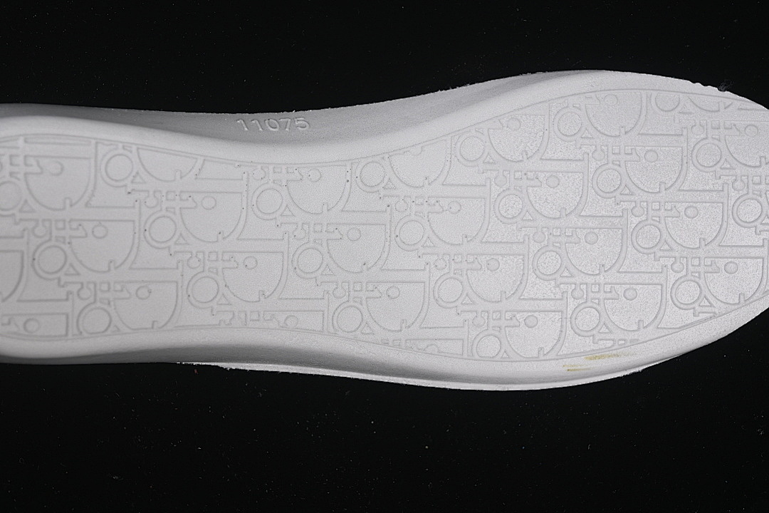 Dior [LOW-TOP DERBY SHOES WHITE/GREY/WHITE]-[WOMAN:39]-[MAN:40-45] - Image 4