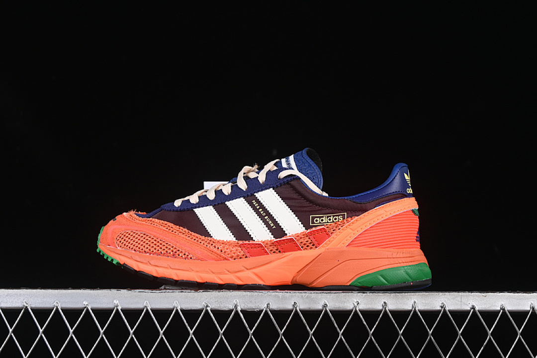 Adidas [JP8815]-[BAD BUNNY X ADIZERO SL72 MAROON/CHALK WHITE/SEMI SOLAR RED]-[WOMAN:36-39]-[MAN:40-45] - Image 2