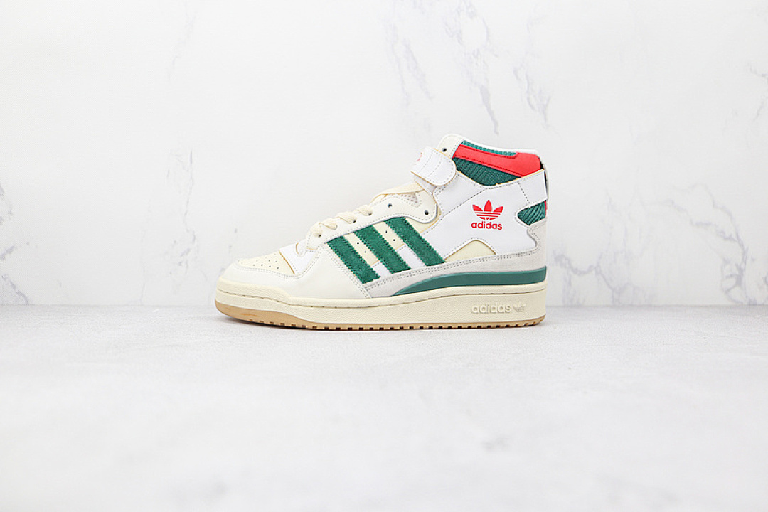 Unbranded [GX9055]-[FORUM 84 HIGH BUCKS WHITE/GREEN/RED]-[WOMAN:36-39]-[MAN:40-45], photo 1