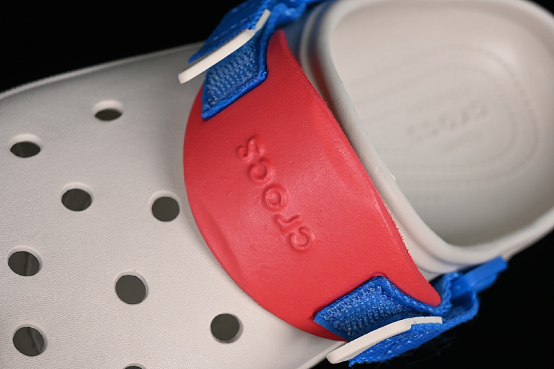 Crocs [CROCS CLASSIC CLOG GREY/BLUE/RED]-[WOMAN:37-39]-[MAN:40-46] - Image 5