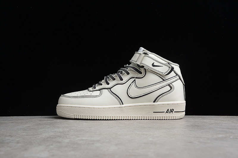 Nike Nike AIR FORCE 1 MID WHITE/BLACK/WHITE · AQ2898-008, photo 1