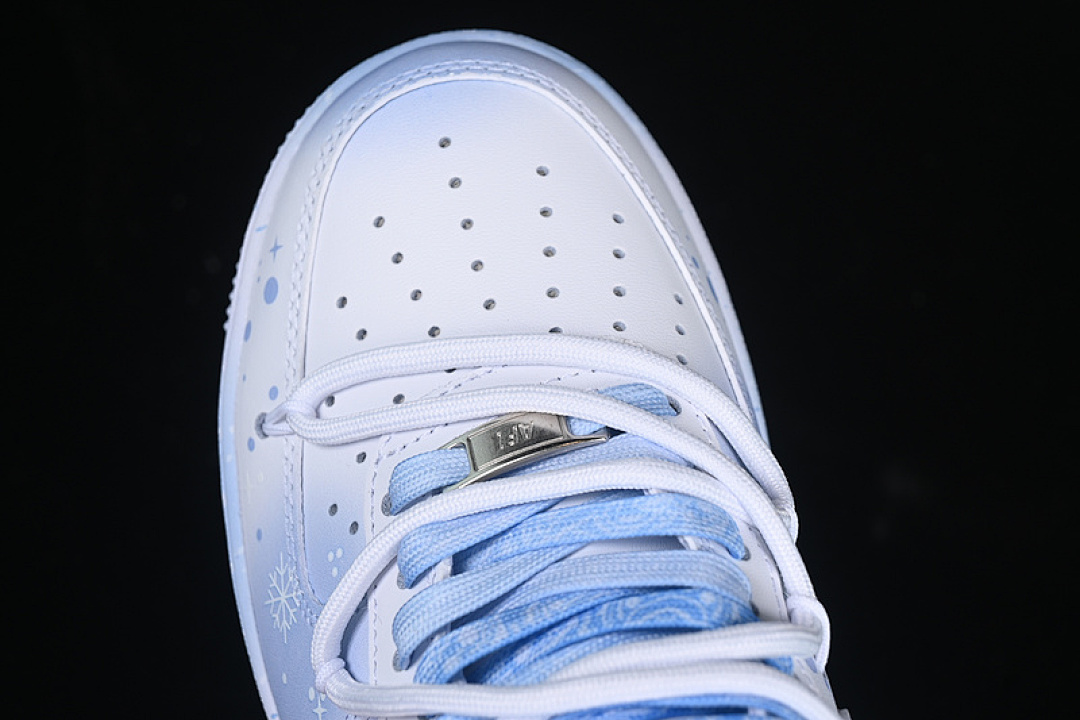Nike [ZH0316-057]-[AIR FORCE 1 07 LOW BLUE/WHITE]-[WOMAN:36-39]-[MAN:40-45] - Image 10