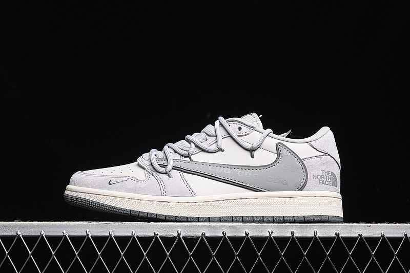 Jordan TRAVIS SCOTT X FRAGMENT DESIGN AIR Jordan 1 LOW OG SP GREY/BLUE · SJ0086-142, photo 1