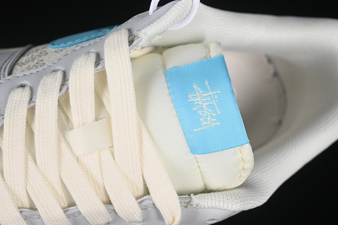 Nike [JJ2508-717]-[AIR FORCE 1 07 LOW WHITE/GREY/BLUE]-[WOMAN:36-39]-[MAN:40-45] - Image 9