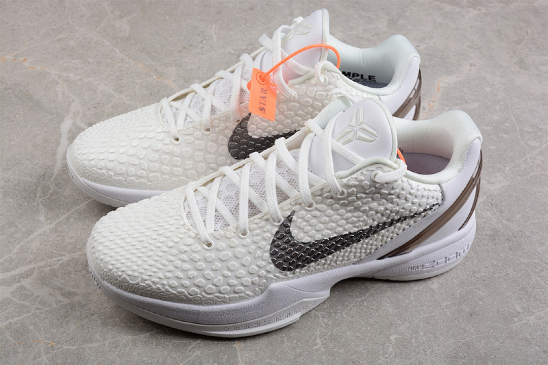 Nike [S96904-100]-[ZOOM KOBE VI PE WHITE/WHITE/BLACK]-[MAN:41-46] - Image 11