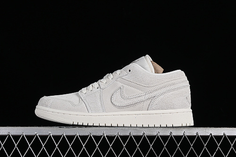 Jordan AIR Jordan 1 LOW CRAFT PALE IVORY/SAIL/LEGEND BROWN · FQ3055-100, photo 1