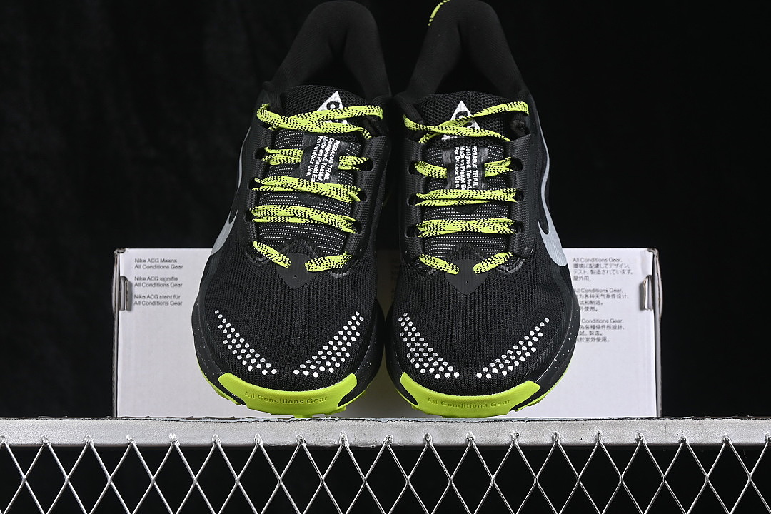Nike [HV8116-701]-[PEGASUS TRAIL SHOCK ABSORBING RUNNING SHOES GRASS GREEN/BLACK]-[MAN:40-45] - Image 12