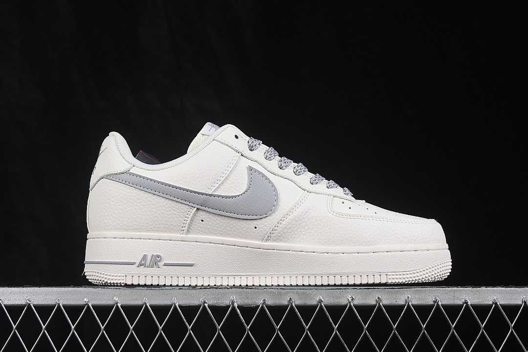 Nike [DN9688-143]-[AIR FORCE 1 07 LOW CASUAL SNEAKERS LIGHT GRAY/WHITE]-[WOMAN:36-39]-[MAN:40-45] - Image 15