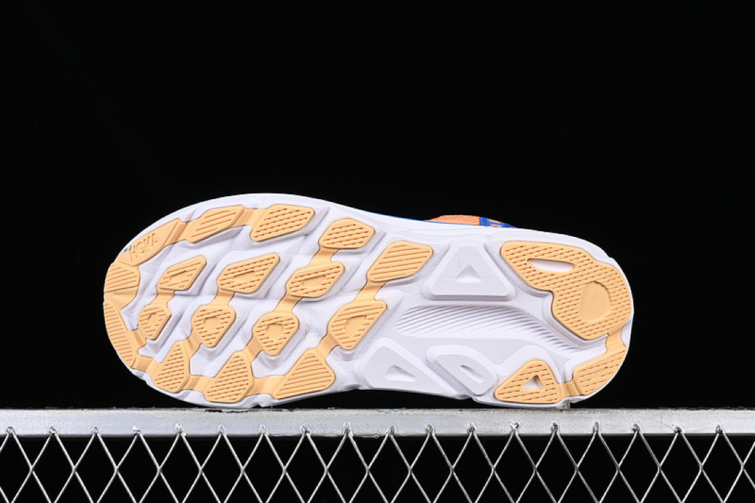 On Running [1132210 VOIM]-[HOKA CLIFTON 9 WIDE WHITE/BLUE/ORANGE]-[MAN:39-45] - Image 15