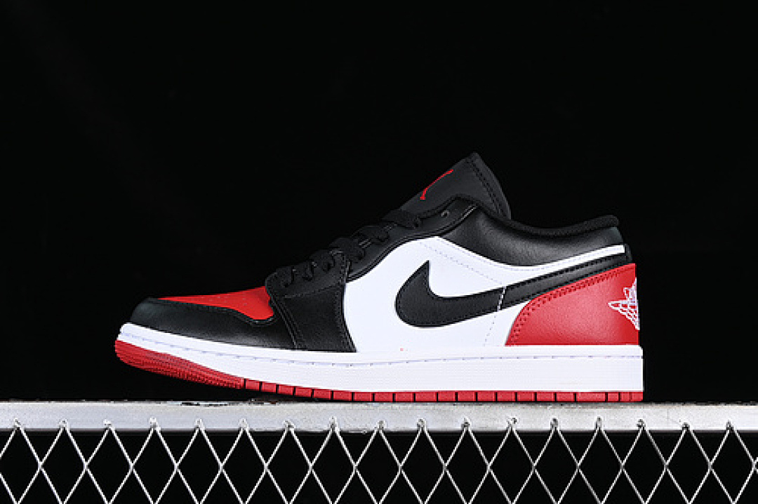 Jordan AIR Jordan 1 LOW SE RED TOE WHITE/RED/BLACK · 553558-161, photo 1