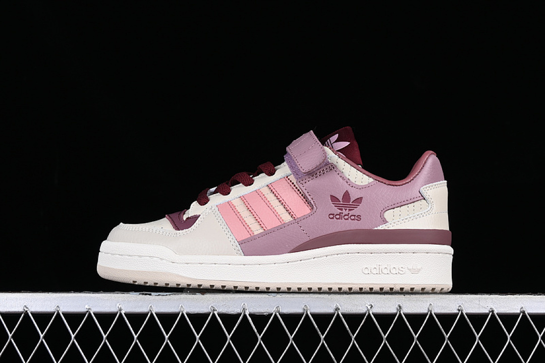 Purple [HQ6941]-[ADIDAS FORUM 84 LOW SHOES CLOUD WHITE/STORM PURPLE]-[WOMAN:36-40], photo 1
