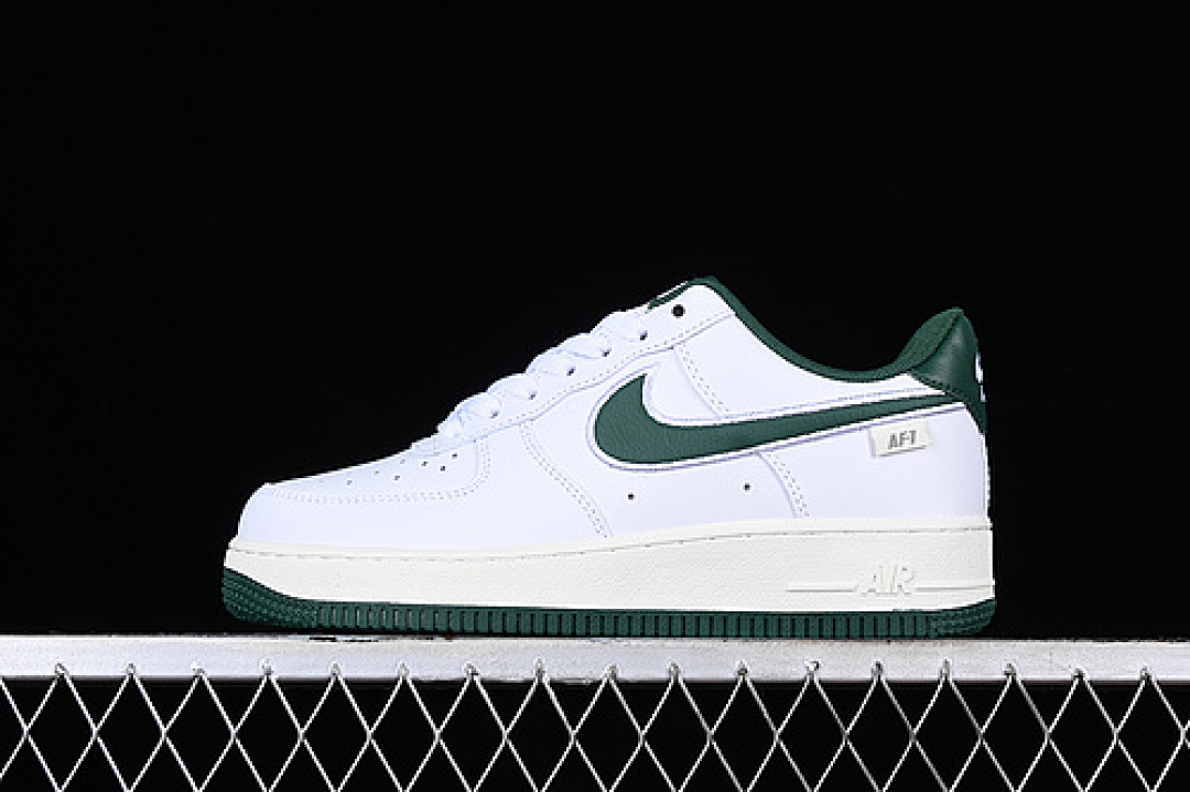 Nike [FV0392-100]-[AIR FORCE 1 07 LOW WHITE/GREY/GREEN]-[WOMAN:36-39]-[MAN:40-45], photo 1