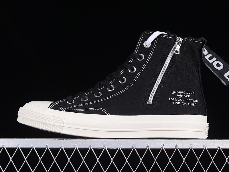 Converse Converse UNDERCOVER X WTAPS ADDICT CHUCK TAYLOR HIGH BLACK/BLACK/EGRET · 1SD164, photo 1
