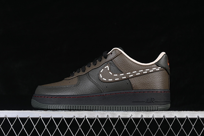 Nike Nike AIR FORCE 1 07 LOW BLACK/BROWN/WHITE · IQ1122-320, photo 1