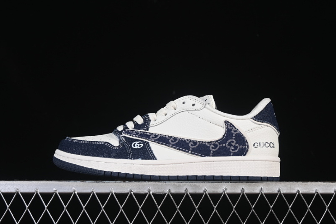 Jordan [JW1188-147]-[TRAVIS SCOTT X FRAGMENT DESIGN AIR JORDAN 1 LOW OG SP WHITE/BLUE]-[36-45], photo 1