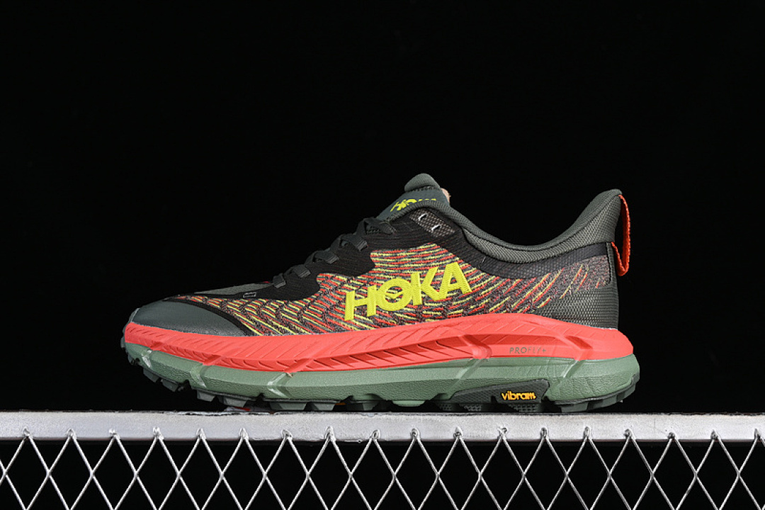Hoka [1129930 IFST]-[HOKA ONE MAFATE SPEED 4 GREEN/ORANGE]-[WOMAN:36-39]-[MAN:40-45] - Image 2