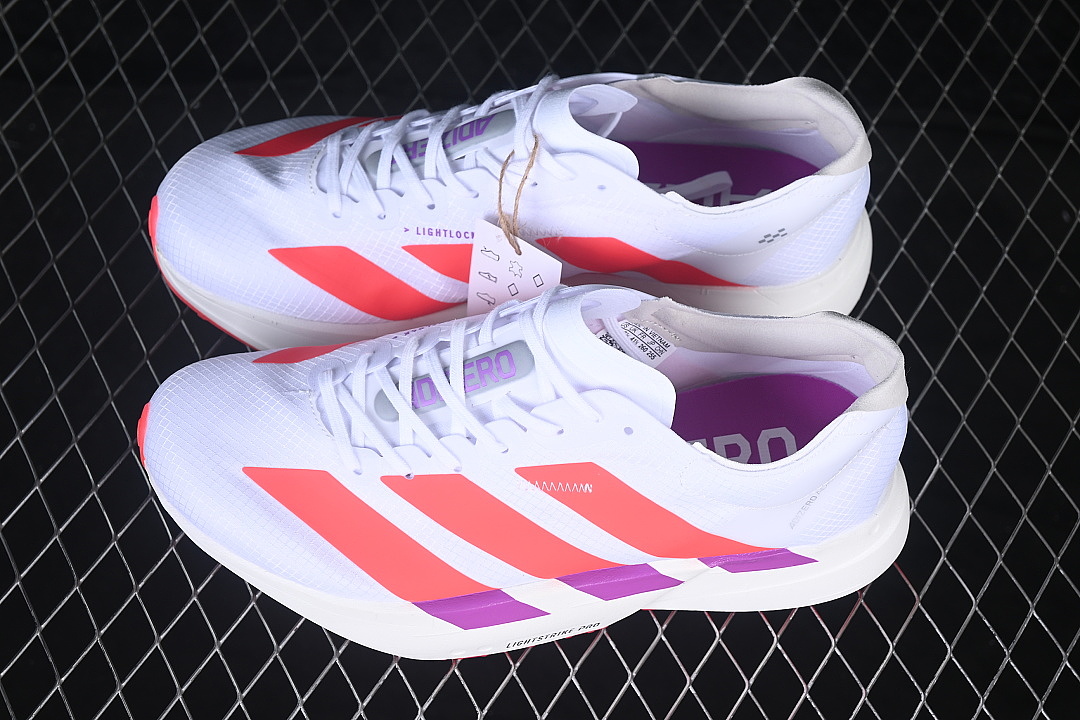Adidas [KZ9020]-[ADIOS 4 M LIGHTWEIGHT AND RUNNING SHOES RED/WHITE]-[WOMAN:36-39]-[MAN:40-46] - Image 10