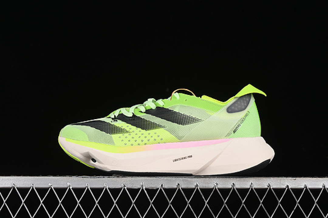 Unbranded [IG6445]-[ADIZERO ADIOS PRO 3 GREEN SPARK/AURORA METALLIC/LUCID LEMON]-[UNISEX:36-45], photo 1
