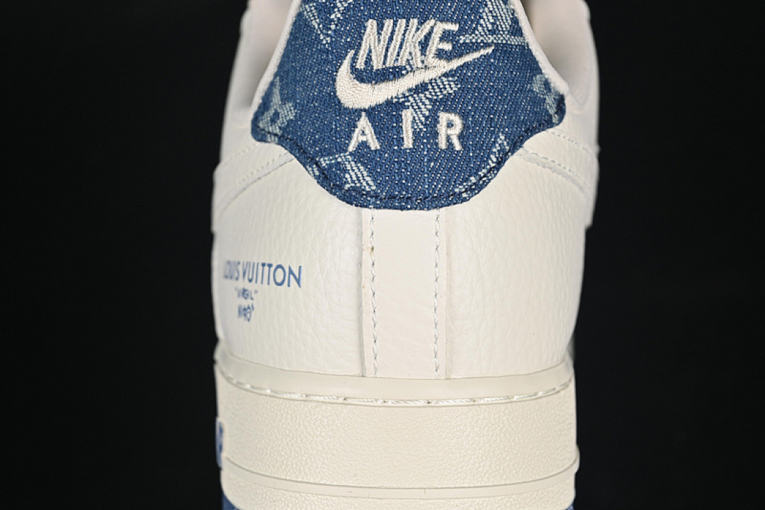 Nike [SC9207-536]-[AIR FORCE 1 07 LOW LV WHITE/BLUE]-[WOMAN:36-39]-[MAN:40-45] - Image 6
