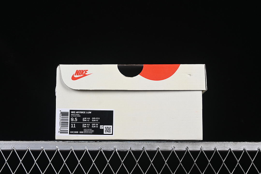 Nike [KK1988-066]-[AIR FORCE 1 07 LOW WHITE/BLACK/RED]-[WOMAN:36-39]-[MAN:40-45] - Image 12