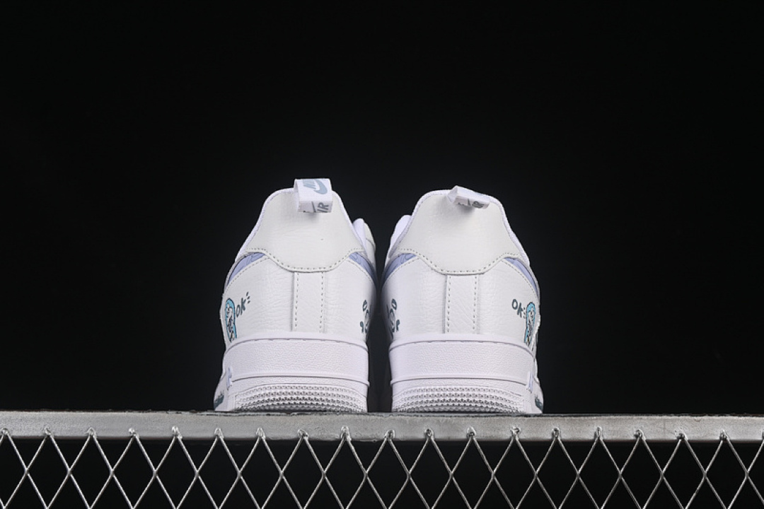 Nike [FB8971-080]-[AIR FORCE 1 07 LOW SESAME STREET WHITE/PURPLE]-[WOMAN:36-39]-[MAN:40-45] - Image 14