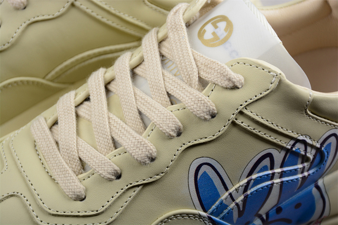 On Running [GU*CCI RHYTON VINTAGE TRAINER SNEAKER BEIGE/BEIGE/BLUE]-[WOMAN:35-39]-[MAN:40-44] - Image 7
