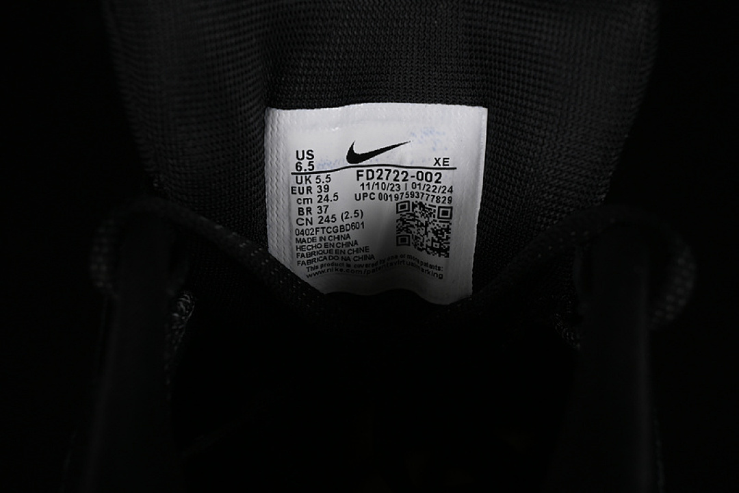Nike [FD2722-002]-[AIR ZOOM PEGASUS 41 BLACK/ANTHRACITE/WHITE]-[WOMAN:36-39]-[MAN:40-45] - Image 6