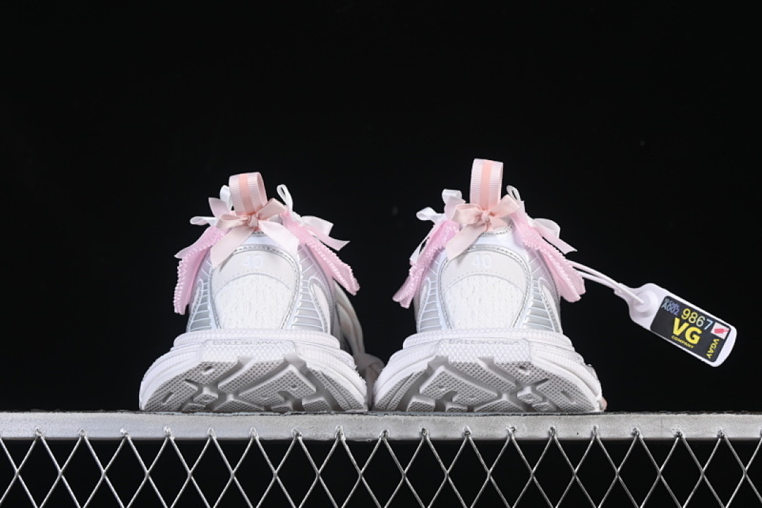 Balenciaga [WXLMC9050]-[3XL LACE/PU/EVA/RB WHITE/SILVER/PINK]-[WOMAN:35-39]-[MAN:40] - Image 15