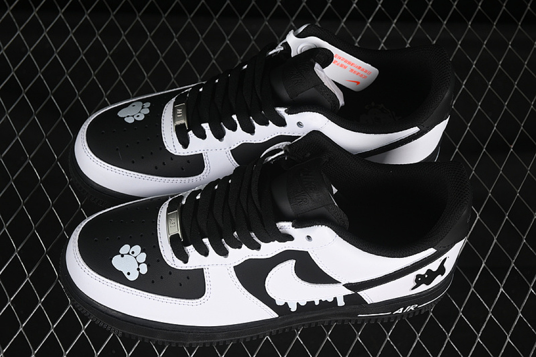 Nike [ZH0316-077]-[AIR FORCE 1 07 LOW WHITE/BLACK]-[WOMAN:36-39]-[MAN:40-45] - Image 11