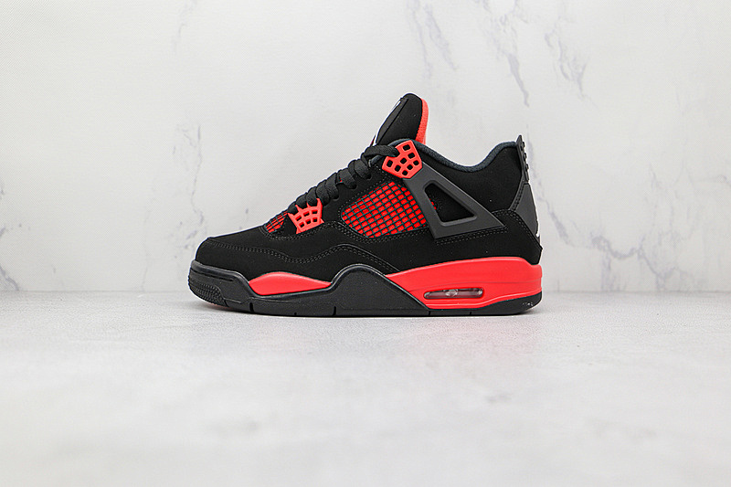 Jordan AIR Jordan 4 RETRO RED THUNDER BLACK/WHITE-RED · CT8527-016, photo 1