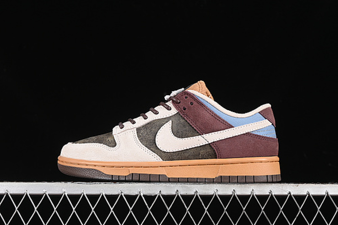 Unbranded [HQ3459-212]-[DUNK LOW SB LOVE & PEACE GREY/BLUE/BROWN]-[WOMAN:35.5-39]-[MAN:40-47.5], photo 1