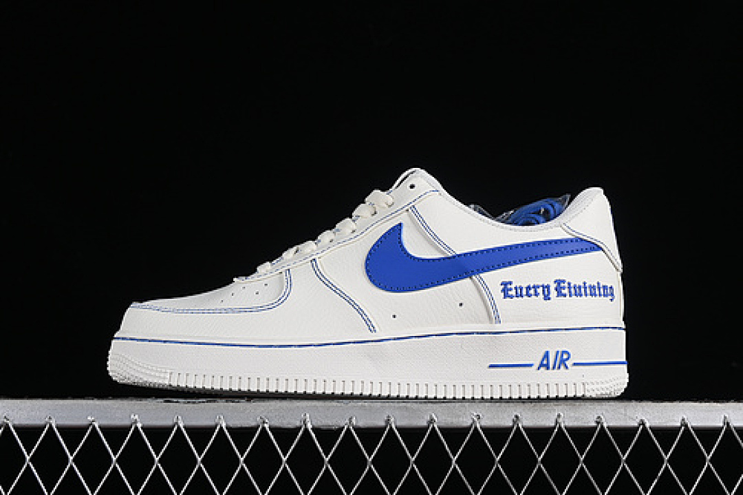 Nike [AA5360-011]-[VLONE X AIR FORCE 1 07 LOW WHITE/BLUE]-[WOMAN:36-39]-[MAN:40-45], photo 1