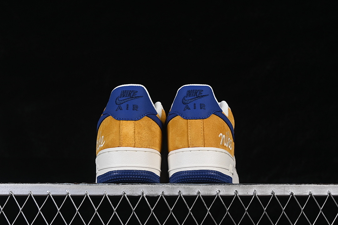 Nike [HF2794-100]-[AIR FORCE 1 07 LOW WHITE/GREY/BROWN/NAVY BLUE]-[WOMAN:36-39]-[MAN:40-45] - Image 14