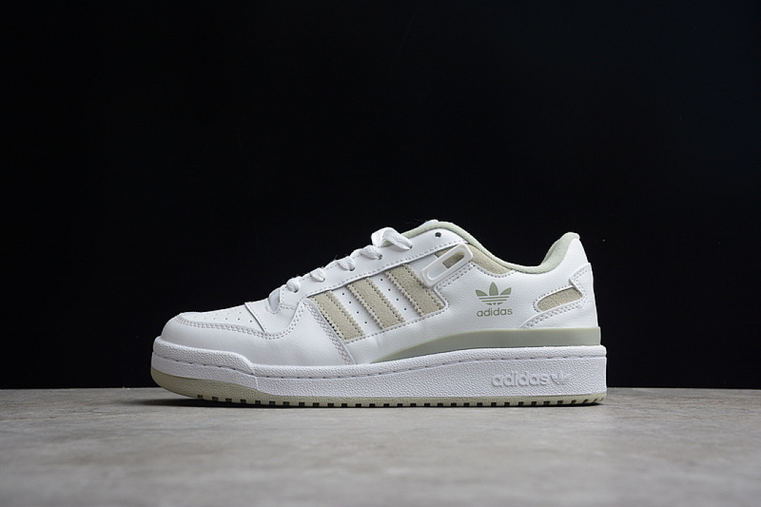 Alo [GZ8958]-[FORUM LOW SHOES CLOUD WHITE/HALO GREEN/CLOUD WHITE]-[WOMAN:36-39]-[MAN:40-45], photo 1