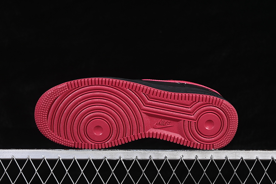 Nike [FV3694-102]-[AIR FORCE 1 07 LOW CASUAL SNEAKERS RED/BLACK]-[WOMAN:36-39]-[MAN:40-45] - Image 14