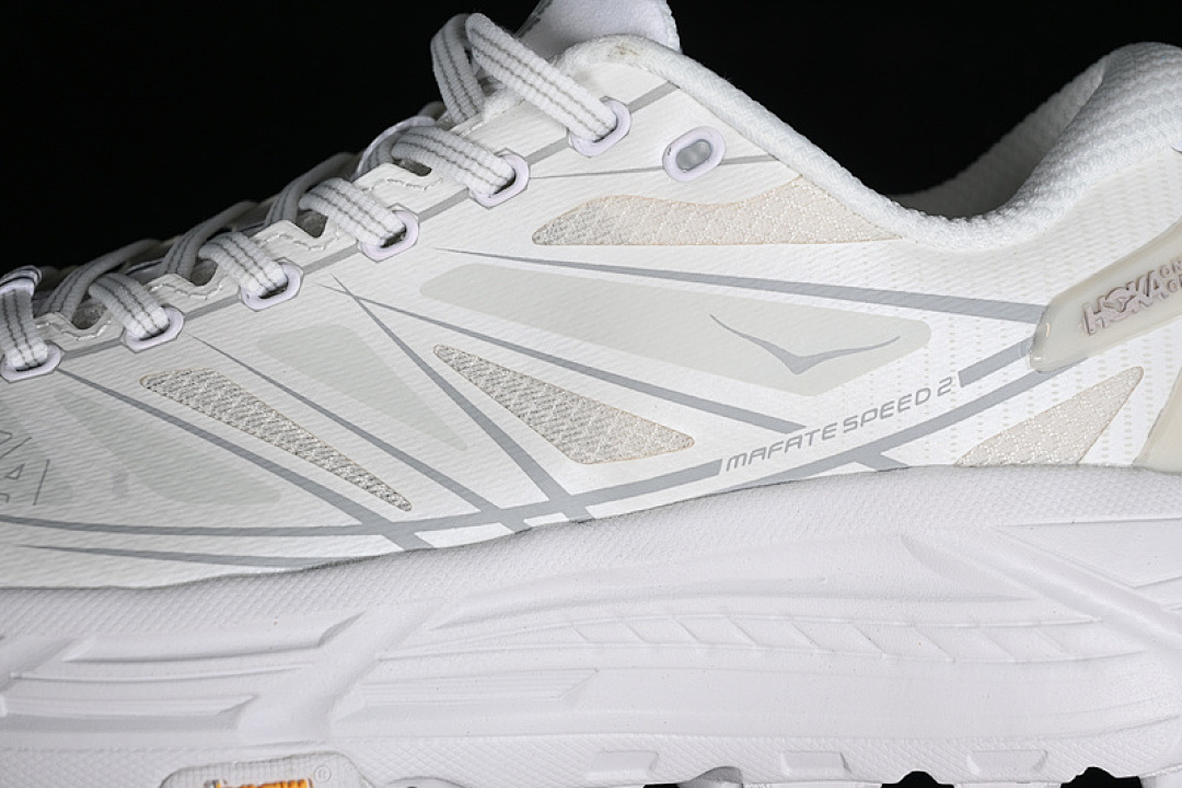 Hoka [1126851 WLRC]-[HOKA MAFATE SPEED 2 WHITE/GREY]-[WOMAN:36-39]-[MAN:40-45] - Image 9