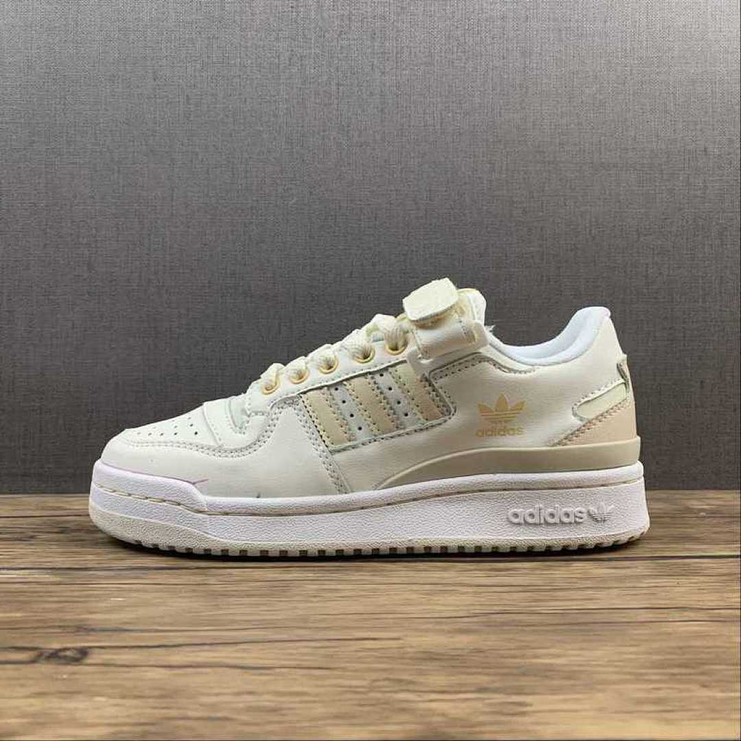 Alo Alo FORUM 84 LOW PREMIUM CLOUD WHITE/HALO IVORY/ALUMINA · GW4920, photo 1